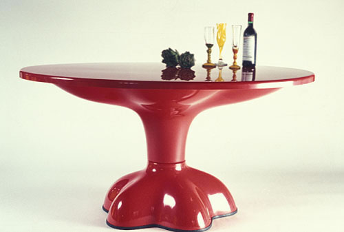 Molar Dining Table by Wendell Castle