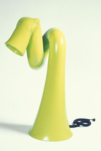 Squiggle Lamp by Wendell Castle