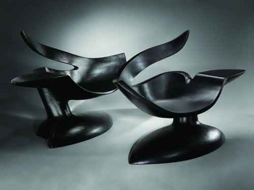 Nichthawk Chairs by Wendell Castle